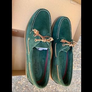 SPERRY suede slip-on two-eye